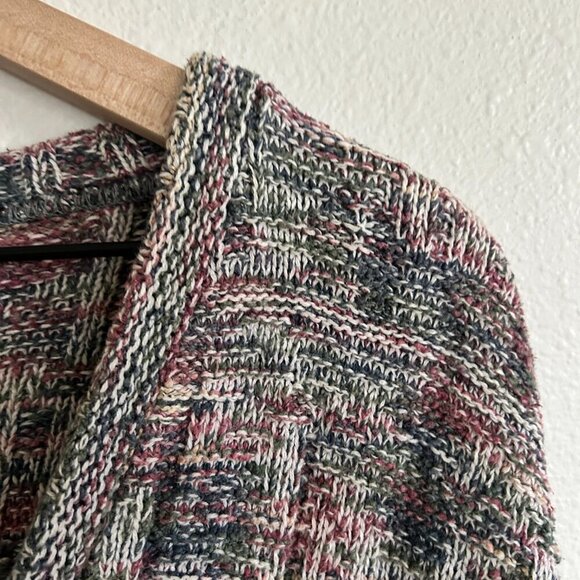 Vintage Puritan Sweater 3-D Knit V-Neck Pastel Pullover Dad Grandpa - Picture 3 of 10